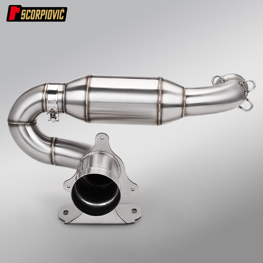 Bombardier SSV All-Terrain Beach Off-Road Motorcycle Can-Am Maverick X3 Front Exhaust Pipe 17-25