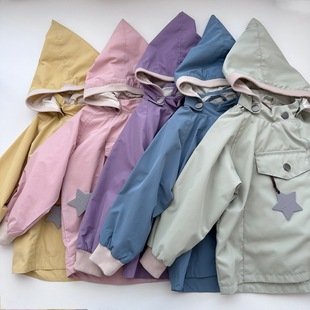 Autumn New Pointed Hat Thin Elf Hat Trenchcoat Coat Jacket Outdoor Jacket