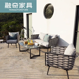 藤编桌椅;户外沙发;沙滩椅