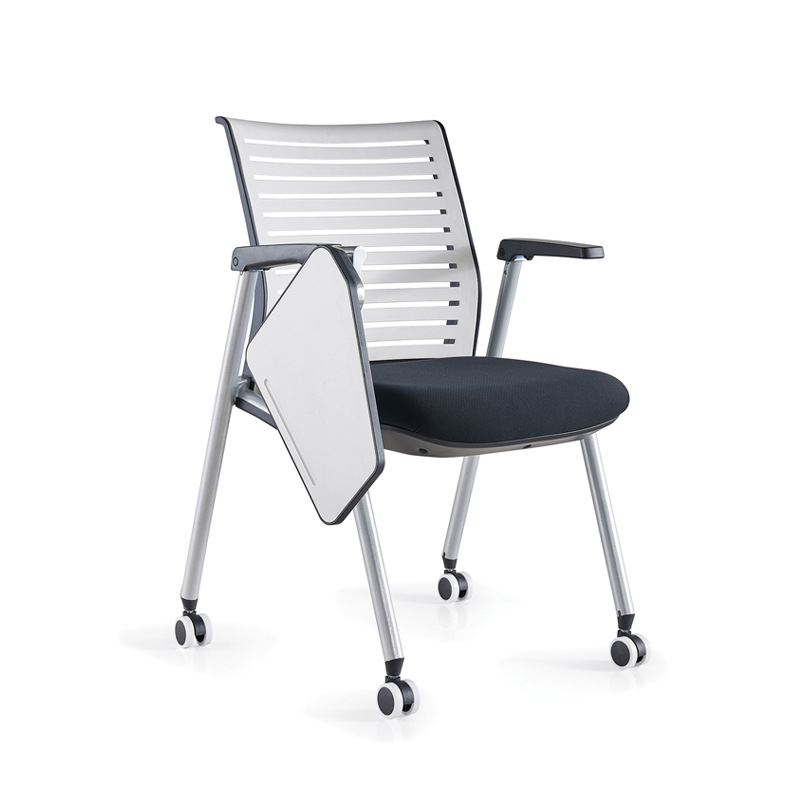 Silla de capacitación plegable al por mayor mesa y silla de estudiantes en una sala de conferencias silla de plástico respaldo silla ergonómica image 6