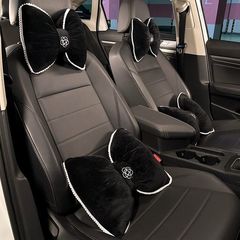 Car waist support, car seat cushion, car neck pillow, car seat back cushion, car waist support, simple goddess, online celebrity