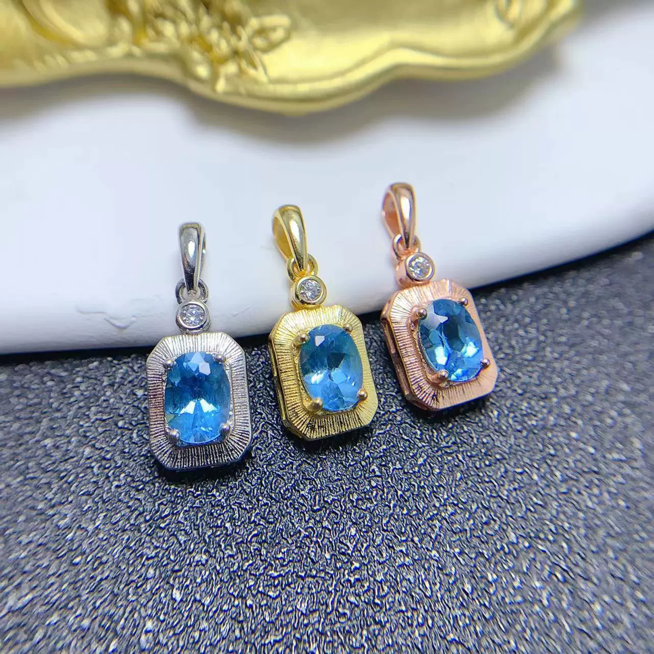 Один из поколения в поколение 925 серебряных натуральных рубинов с ожерельями