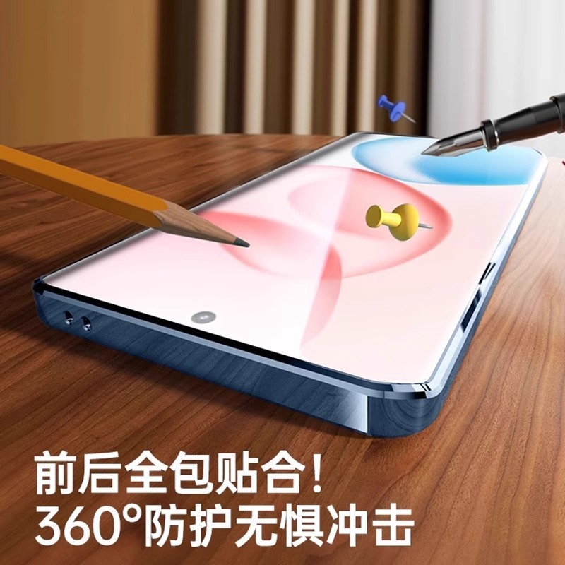 适用新款荣耀400双面玻璃万磁王手机壳400pro+超薄磁吸防摔保护壳|undefined