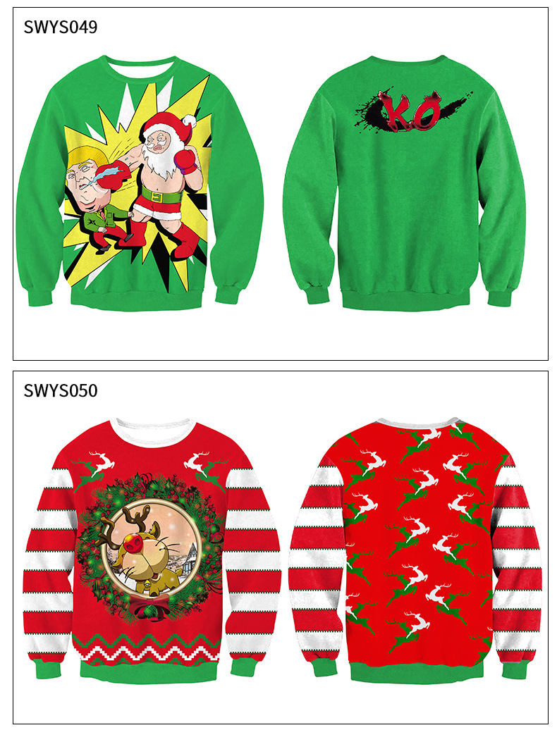 2023 New 3D Digital Print Pullover Sweater SWYS_voghion.com