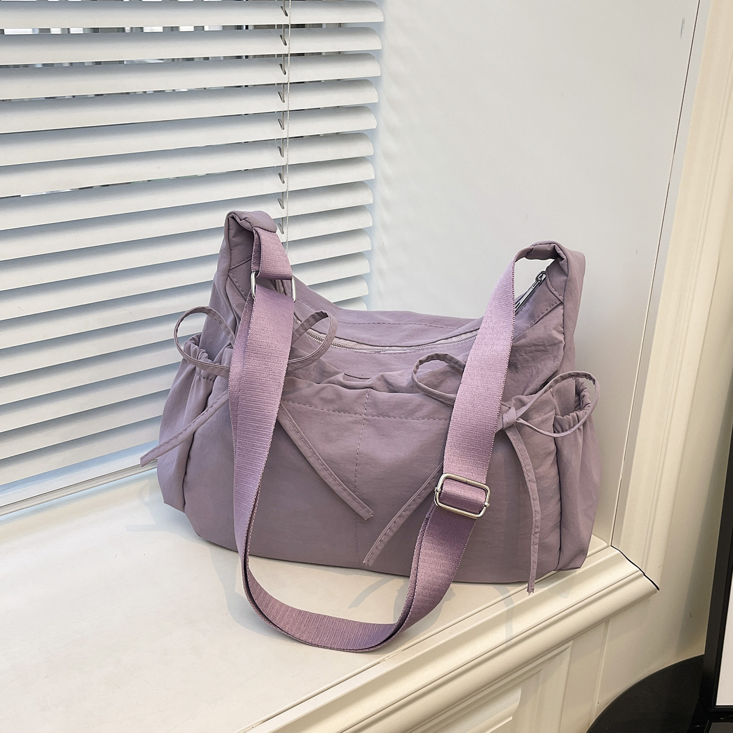 Wholesale Sweet Style Small Handbags for Women, 2026 Autumn New Bowknot Shoulder Bag, Casual Versatile Crossbody Bag