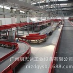 定制物流仓库输送流水线大型快递仓储滚筒线输送线皮带流水线
