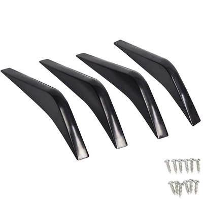 Car rear bumper air diffuser tail wing spoiler for Chevrolet Corvette C72014-2019 (Spoiler) - black