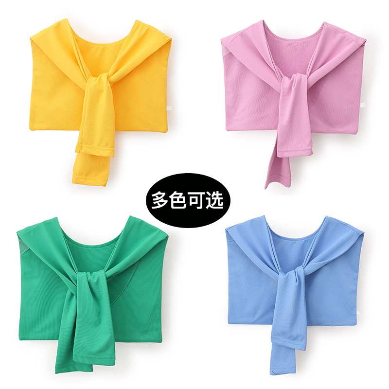 Candy-colored fleece poncho parent-child set, accessories for kindergarteners and primary school students, sports meet opening ceremony cheer team performance outfit