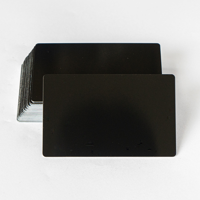 Spot 0.8mm Extra Thick Metal Business Card Laser Engraving Blank Colorful Aluminum Alloy Card Membership Card Gift Card