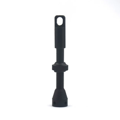 valve | Side Hole for Tubeless Tire - side-four-hole-40mm-black-with-hole-method-cap