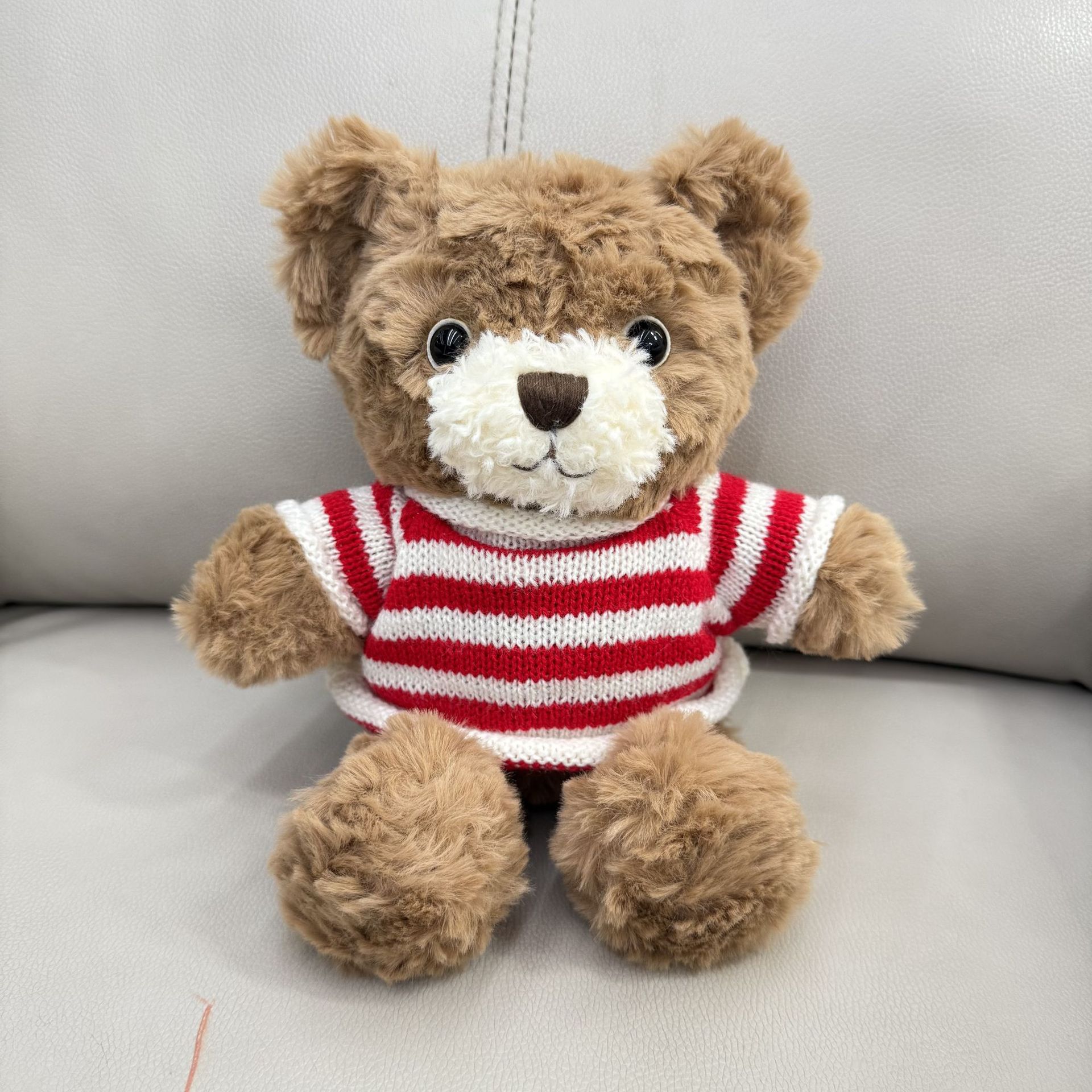 Máquina de muñecas agarrar 8 pulgadas ropa Teddy Bear juguetes de peluche impresión de muñecas LOGO regalos de eventos corporativos