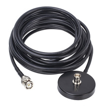 RG58 5��BNC���DBNCĸ�쾀���P 5.4cmֱ��CB�쾀���� BNCС���P