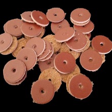 批发超薄牛皮隔片仿皮佛珠手串垫片星月金刚DIY配件6-14mmPU皮革