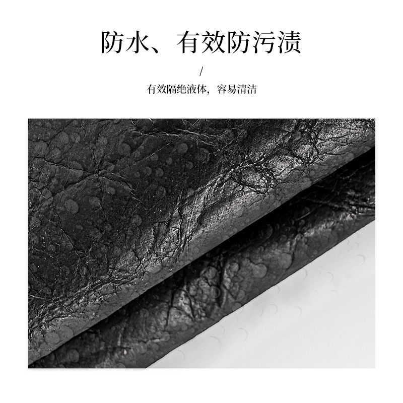 (2개) 지퍼 클로저 보관 가방과 MK 조르디 게으른 가방에 적합한 국경 블랙 듀폰 종이 내부 가방