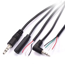 3.5mm���l��3��/4����ĸ��3о/4о���C��3.5���l��AUX���^�����a