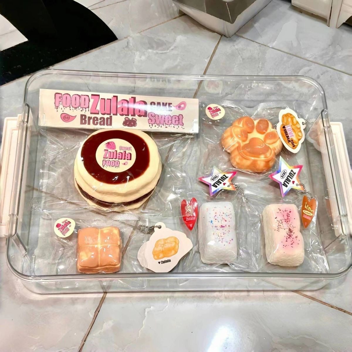 Storage system, plush doll, stand, slime, storage box