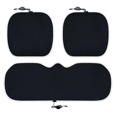 Multi-function pad: square pad three-piece interior supplies