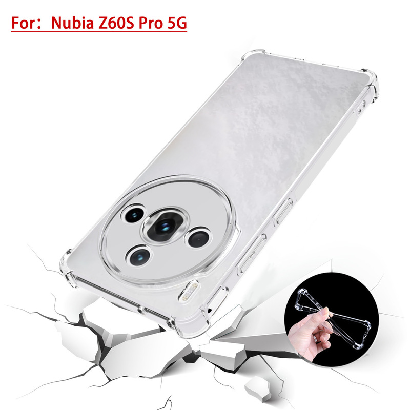 in stock for Nubia Z60S Pro Airbag Phone Case Nubia Z60 Ultra 5G Protective Drop-resistant Cover