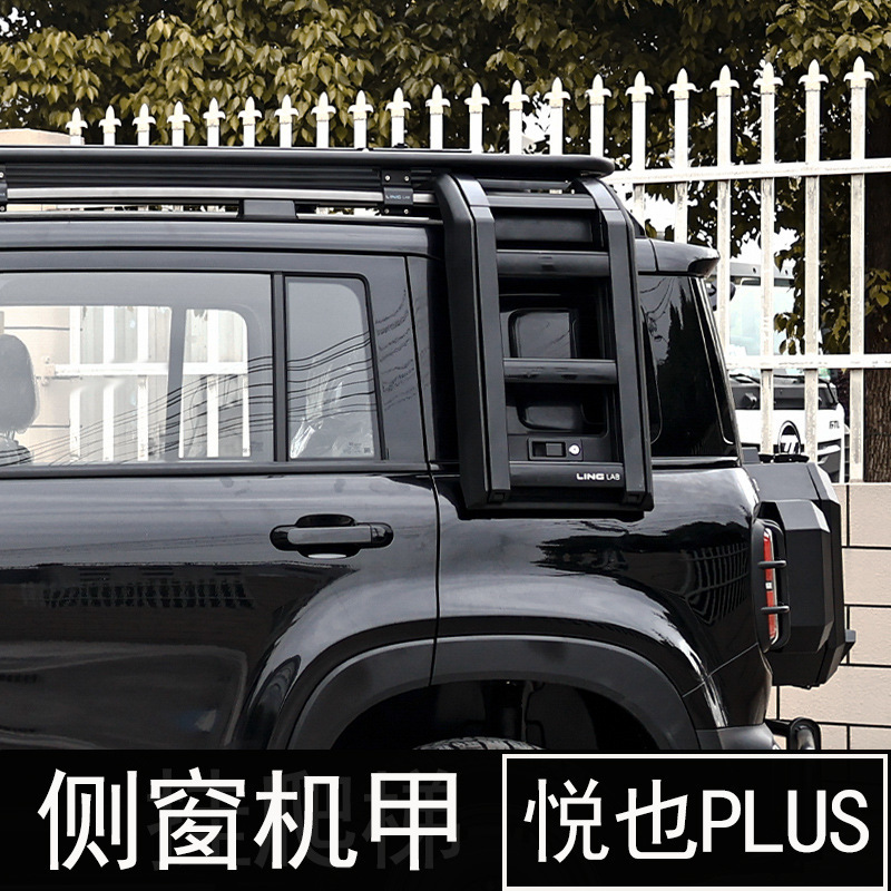Wuling Baojun Yueye, Wuling Roof rack - baojun-yueye-plus-defender-style-ladder