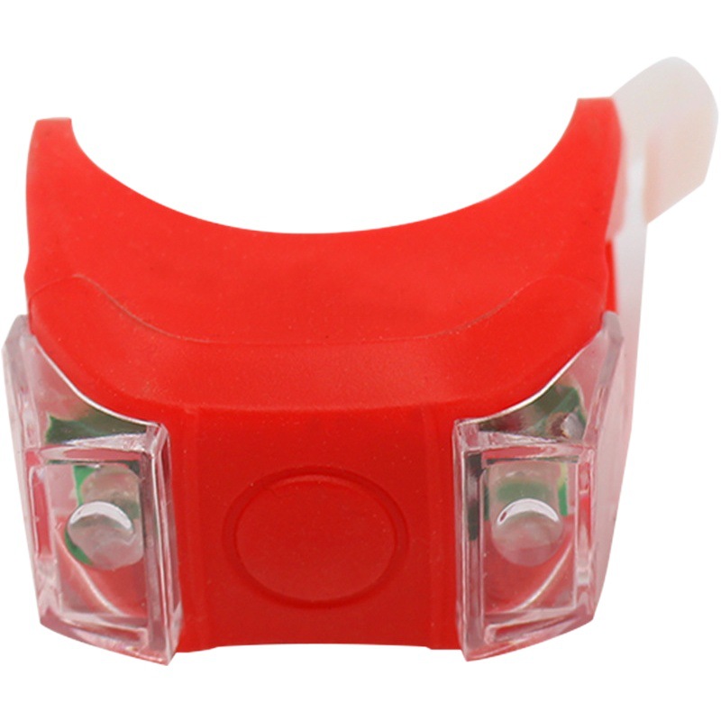 Luz de bicicleta para niños Rana Luz de equilibrio luz de advertencia de scooter luz decorativa luz nocturna luz intermitente luz trasera de bicicleta