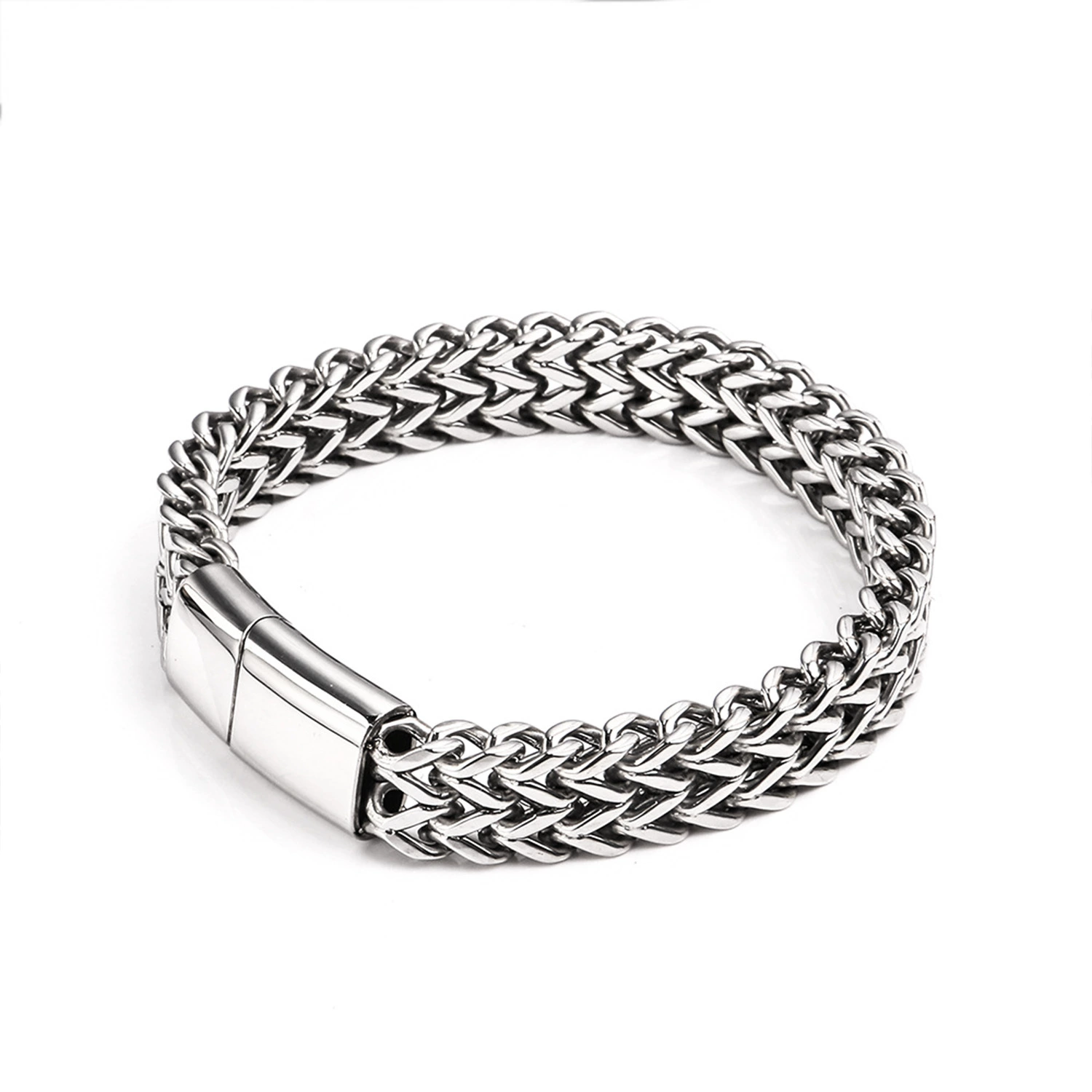 Аксессуар, мужской магнитный браслет из нержавеющей стали, AliExpress, европейский стиль