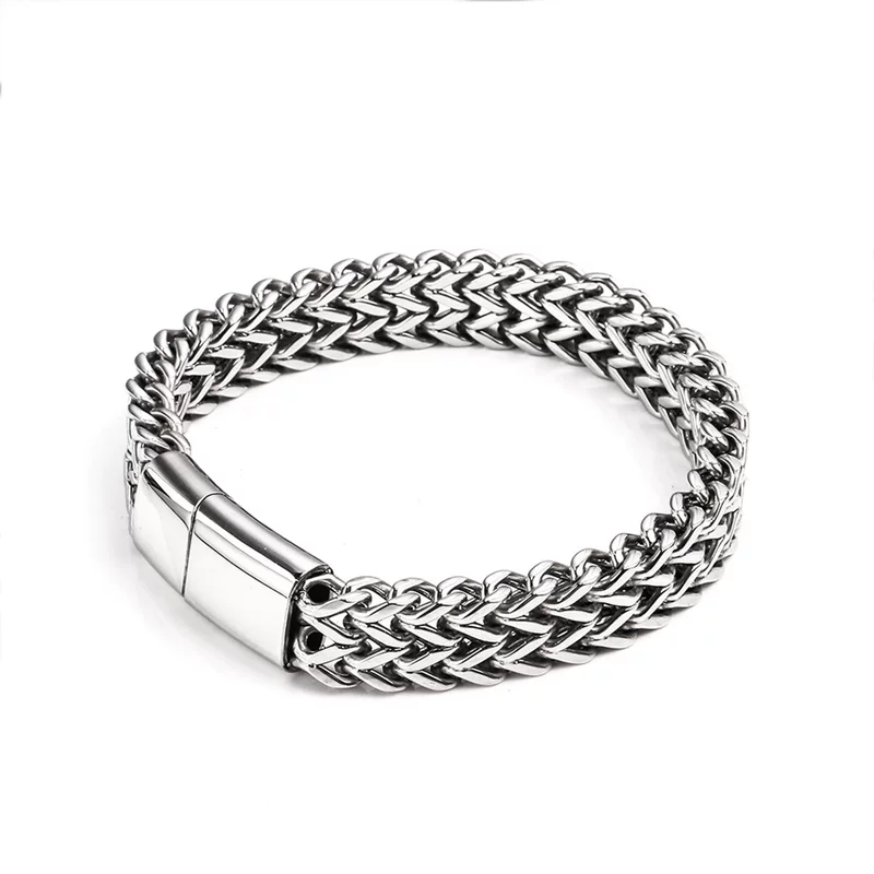 Аксессуар, мужской магнитный браслет из нержавеющей стали, AliExpress, европейский стиль