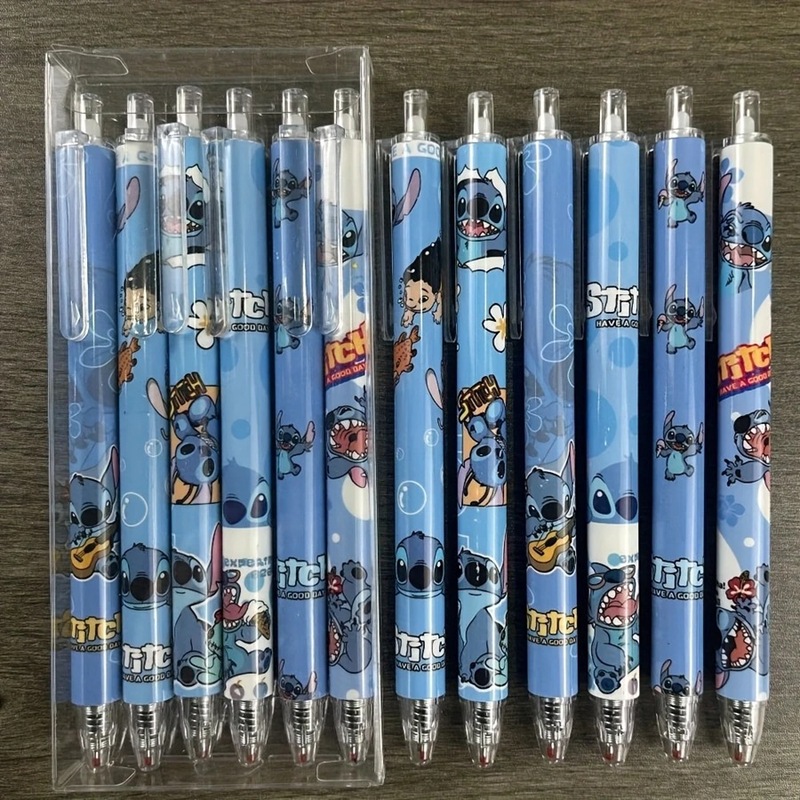 国境を越えた売れ筋の見栄えの良い滑らかな速乾性ステッチ箱入りゲルペン 6PCS0.5 ブラック|undefined