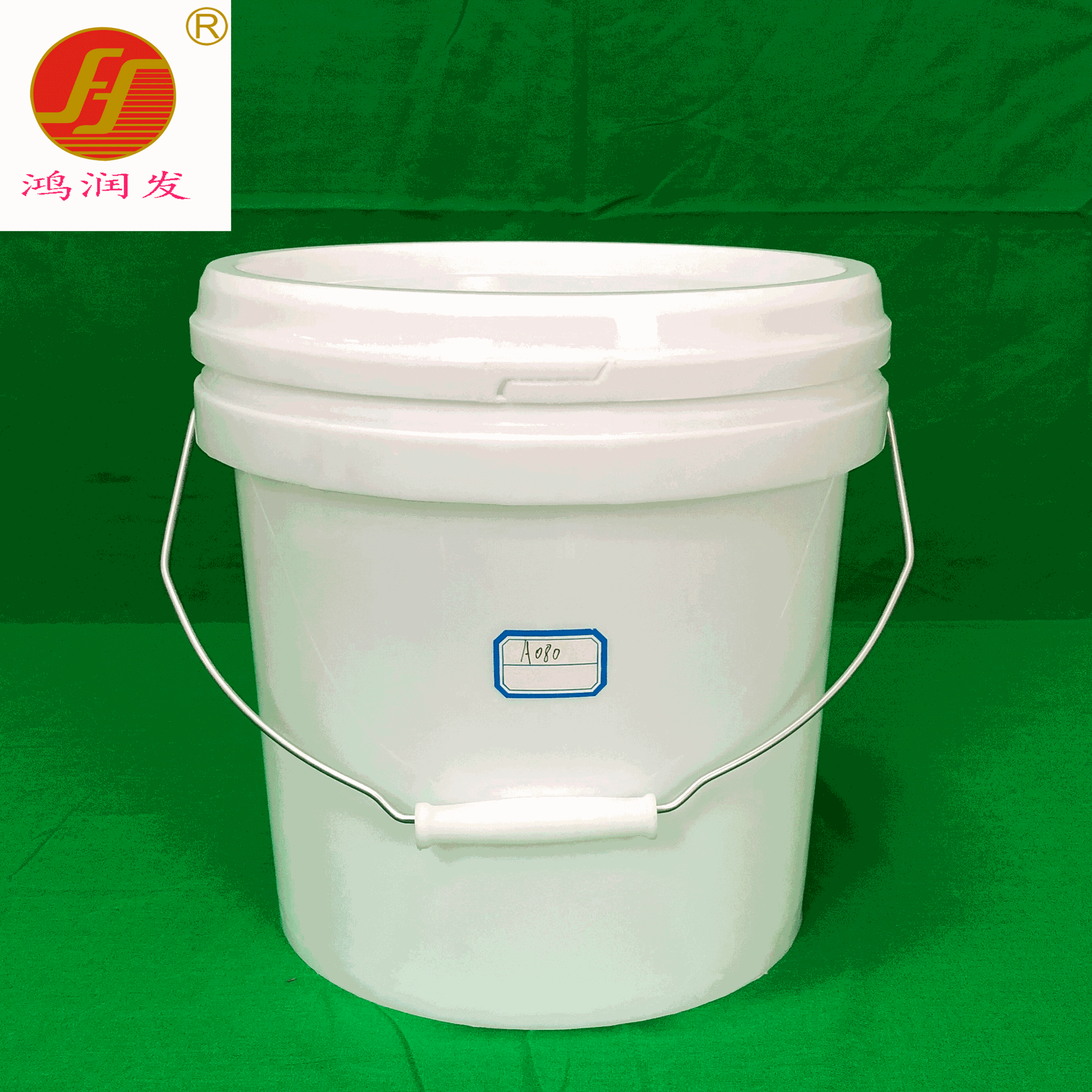 工厂PP料8升加厚塑料桶8升桶8L食品桶水性油漆化工桶8公斤涂料桶