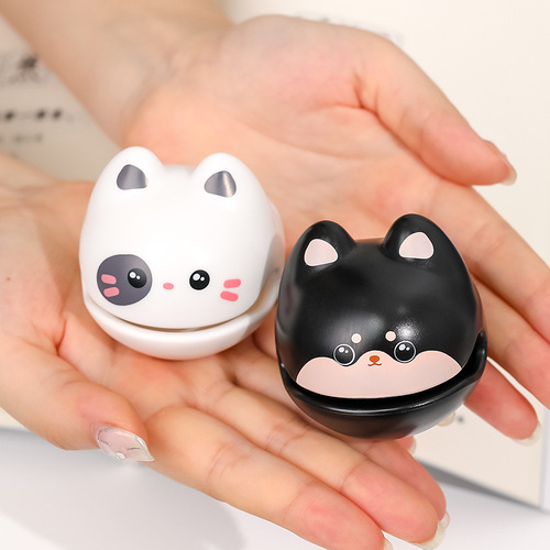 Creative cat wooden fish ornaments beating cute percussion instruments office meditation decompression toys decompression gifts