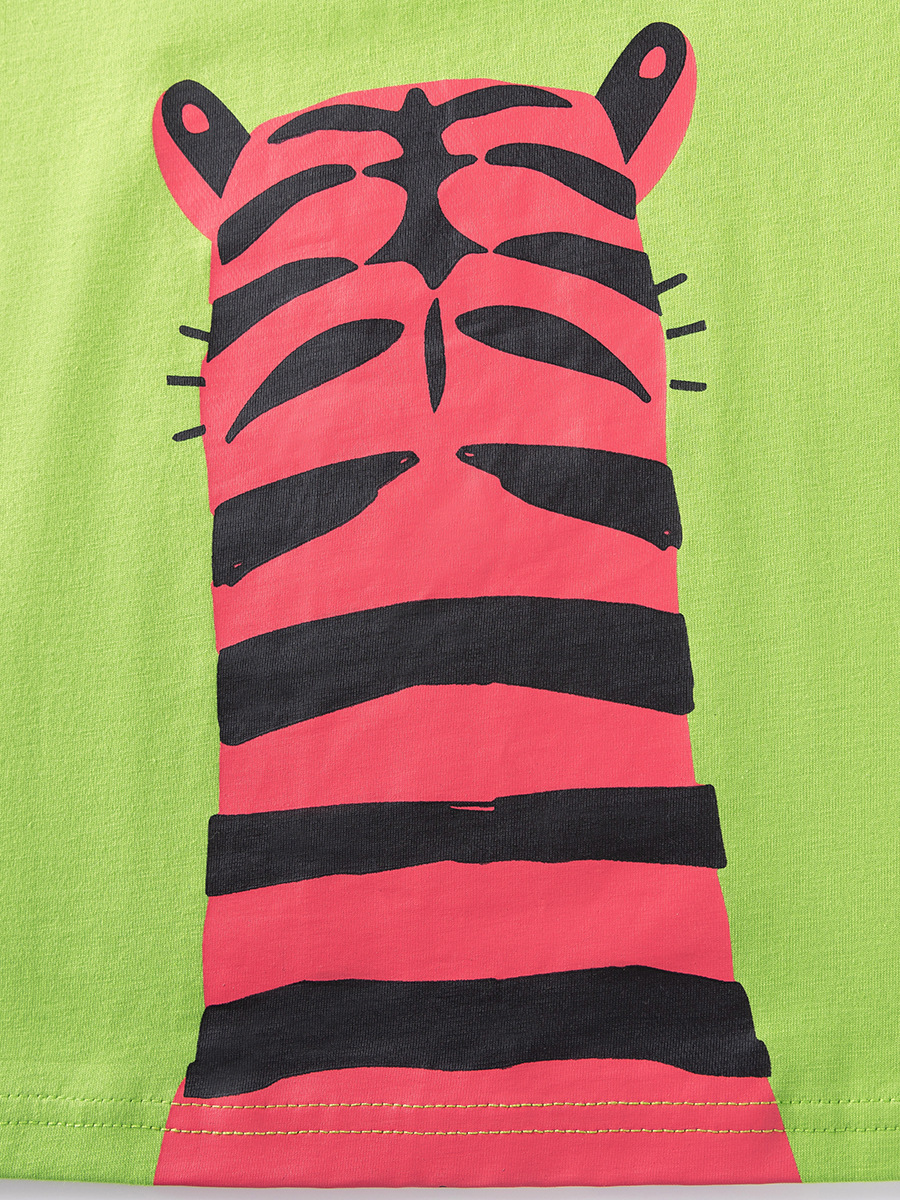 Little maven camiseta de niño de estilo europeo y americano otoño de dibujos animados top de bebé de manga larga camiseta de algodón para niños al por mayor