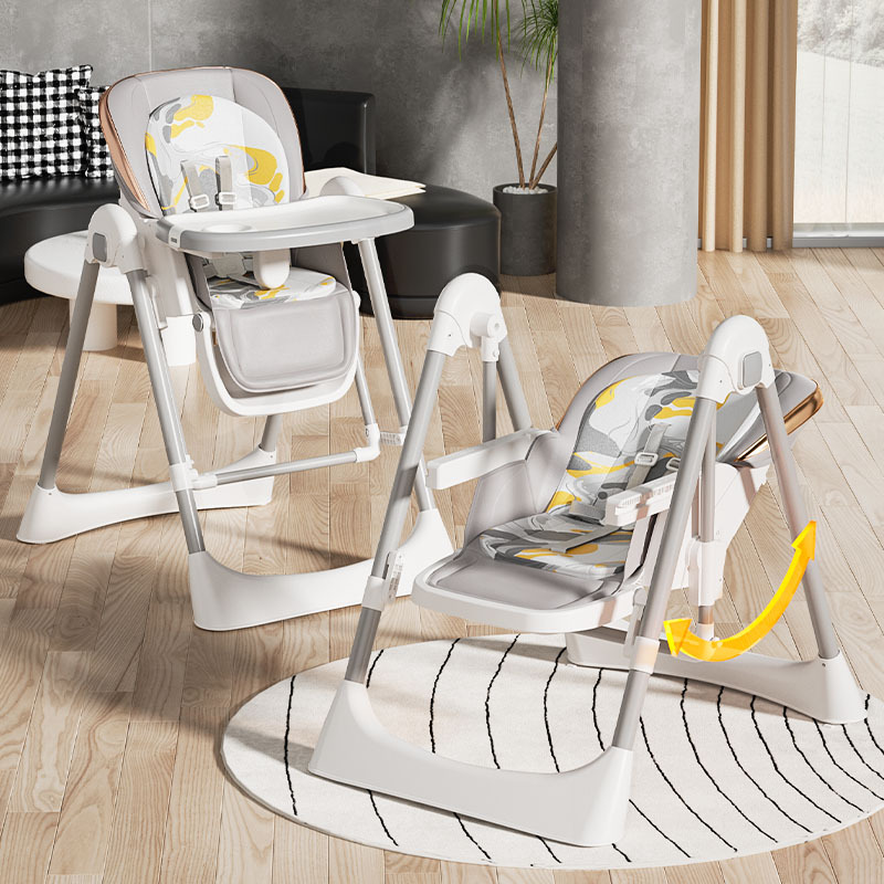 Sillón de comedor para bebés swing silla de comedor plegable mesa de comedor para bebés pequeños cuna 2 - en - 1 asiento de escuela