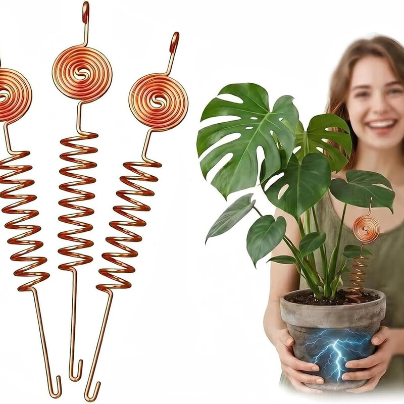 Cross-border Amazon electric culture copper gardening antenna electric culture copper coil plant growth regulator pure copper wholesale Cross-border Amazon electric culture copper gardening antenna electric culture copper coil plant growth regulator pure copper wholesale
