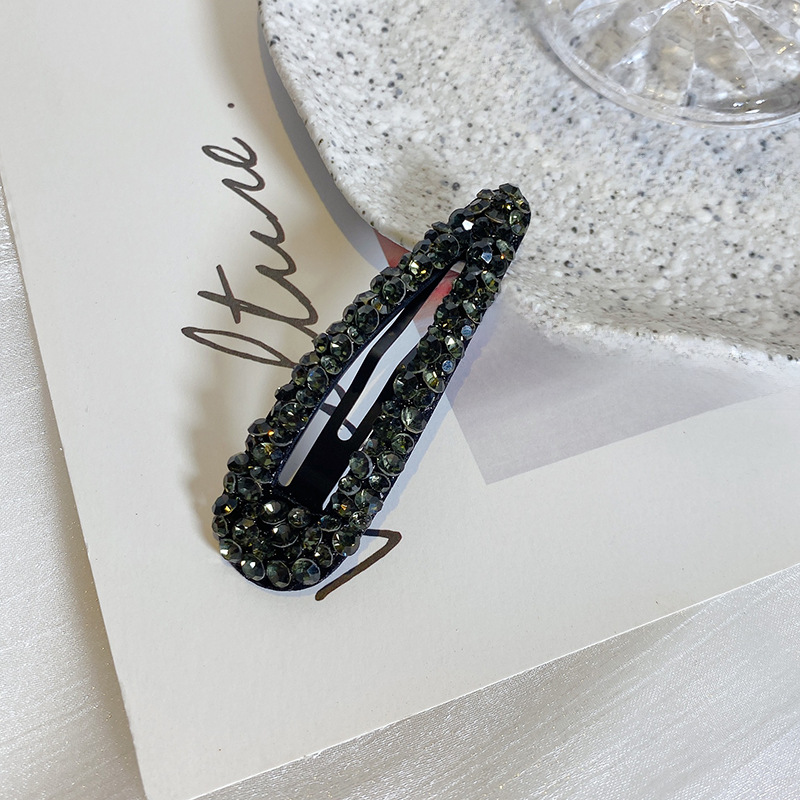 Glitzernde Strass Haarspangen Und Snap Clips Für Elegante Styles_voghion.com