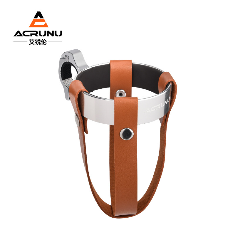 Soporte de botella de aleación de aluminio para bicicleta ACRUNU Soporte de taza de café para motocicleta eléctrica Soporte de té de leche para bicicleta de carretera de montaña