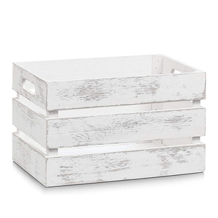 Wooden Storage Box Desktop Organizer Wooden Basket Gift Vintage Box Supermarket Fruit Display Storage Wooden Crate