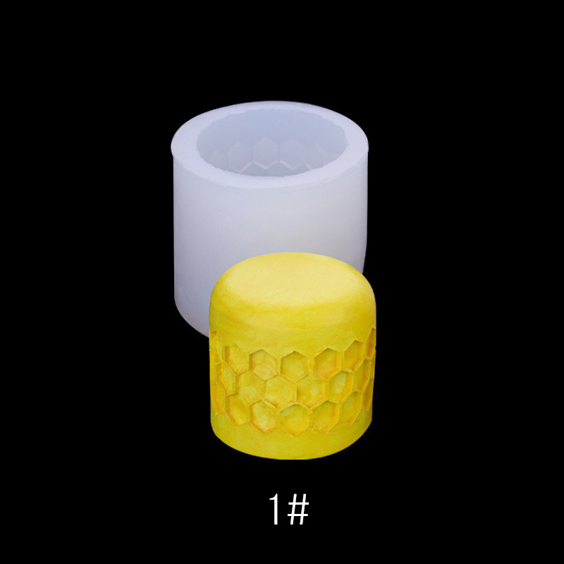 Panal silicona molde creativo hecho a mano jabón aromaterapia vela fabricación epoxi accesorios fondant chocolate para hornear