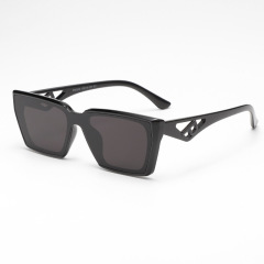 赛博朋克个性墨镜女款2025新款方框太阳镜跨境街拍眼镜sunglasses