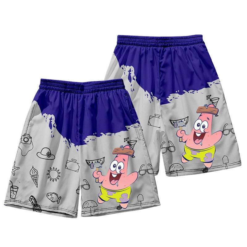 Летние пляжные быстровысыхающие sponge детские шорты для отдыха, 3D цифровая печать сервис