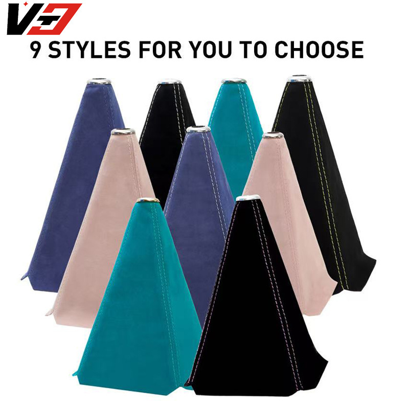 Cross-Border Hot-Selling Suede Suitable for Car Modification Dust Cover Replacement Gear Lever Universal Knob Ball Auto Accessories Cross-Border Hot-Selling Suede Suitable for Car Modification Dust Cover Replacement Gear Lever Universal Knob Ball Auto Accessories