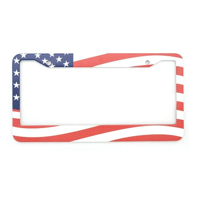 Cross-Border New American Standard Retro License plate holder/license plate holder - xc-w025-national-flag