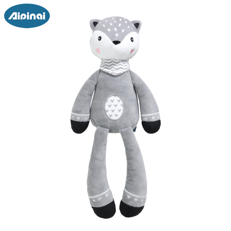 Aipinqi 0 - 2 años de edad niño muñeca de cama zorro nórdico juguetes de peluche bebé sueño pacificador muñeca al por mayor image 6