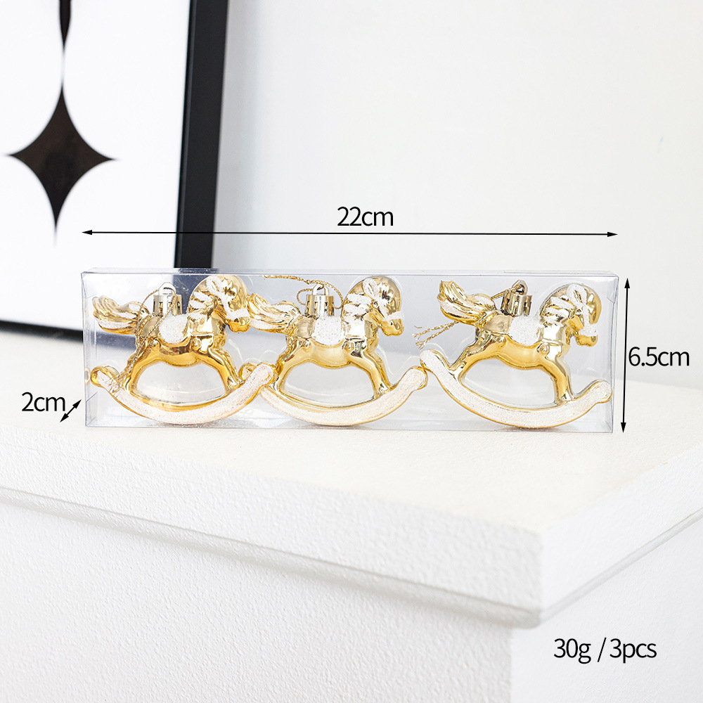 Nuevo americano ins BOLA DE Navidad Bola de lentejuelas bola pintada decoración del árbol de Navidad colgante decoración de la ventana de Navidad