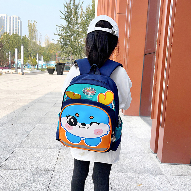 Bolsa infantil preescolar respirada de dibujos animados para niños pequeños bolsas escolares de jardín de infantes nuevas bolsas de niñas pequeñas de clase media y grande