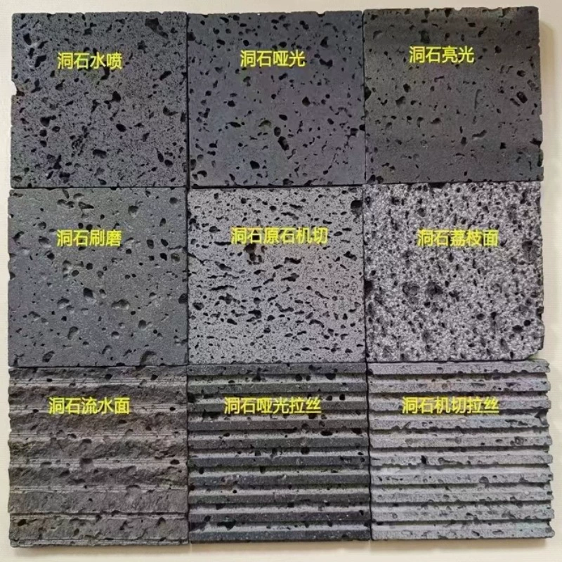 Вулканические каменные плиты Двор плитки Вулканические каменные плиты Горячие источники