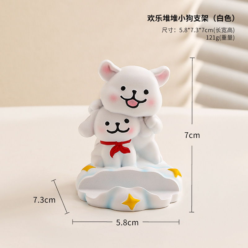 Soporte para teléfono móvil rana linda estación de oficina creativa cosas buenas decoraciones de escritorio regalos de cumpleaños niñas