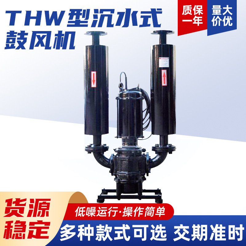 春鼎THW型沉水式鼓风机 罗茨鼓风机 废水处理集尘处理 组合鼓风机