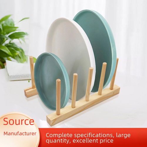Multifunctional wooden supermarket display rack, cup rack, small bookshelf, bowl and dish drying rack, plate rack, storage rack, tea rack
