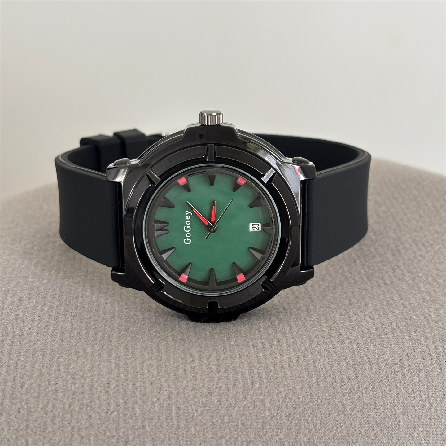 Tiktok Trending Silicone Large Dial Women's Watch Dopamine Fashion Sports Casual Wristwatch