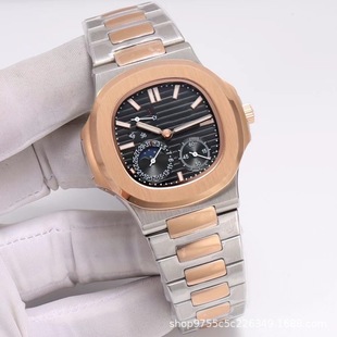 Ppf Factory5712 Patek Series Nautilus Watch President Steel King Pearl Automatic Mechanical Men's Watch