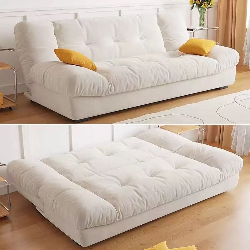 Cloud Sofa Foldable Sofa Multifunctional Sofa Bed Living Room Small Apartment Modern Simple Cream Style Sofa